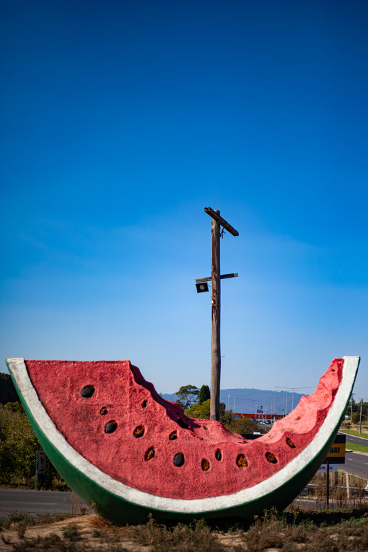 The Big Watermelon, Wantirna South. Australia